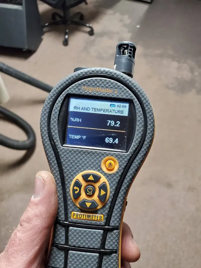 Moisture meter humidity assessment for Fire & Smoke Damage Restoration in River Road
